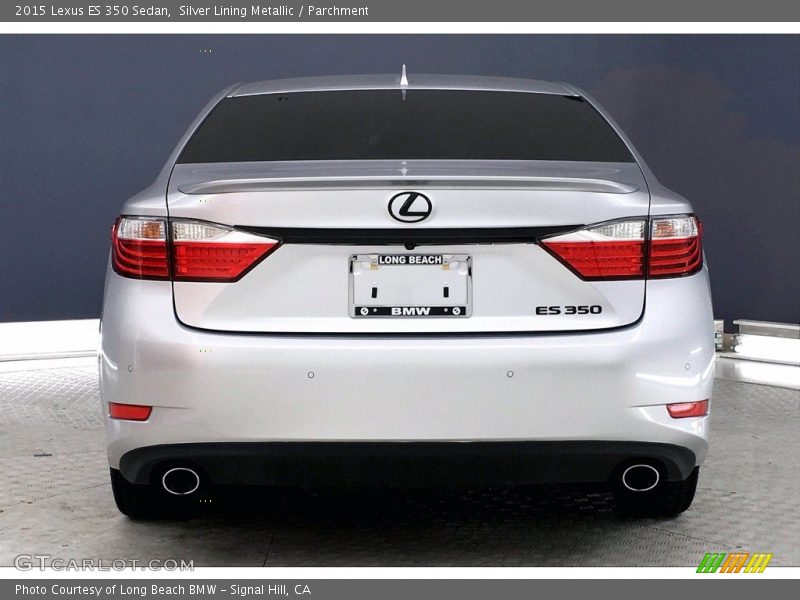 Silver Lining Metallic / Parchment 2015 Lexus ES 350 Sedan
