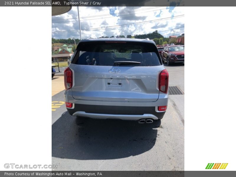 Typhoon Silver / Gray 2021 Hyundai Palisade SEL AWD