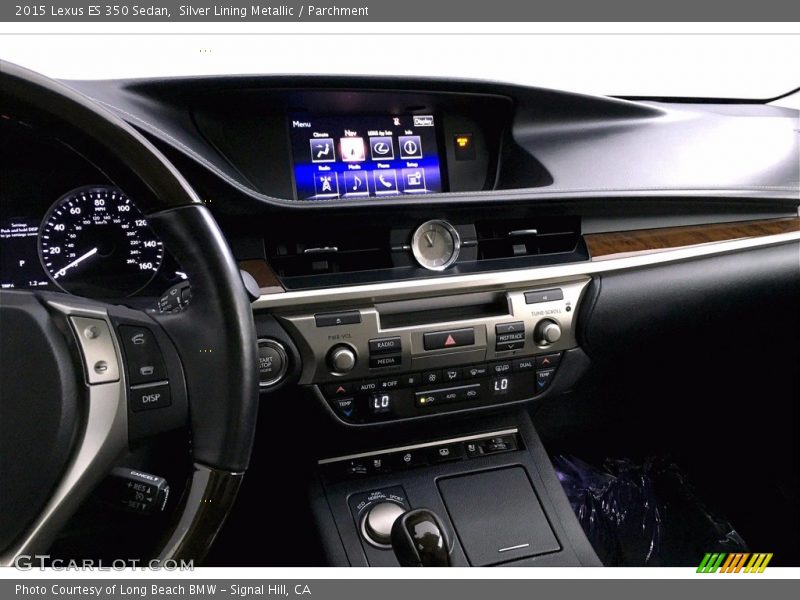 Silver Lining Metallic / Parchment 2015 Lexus ES 350 Sedan