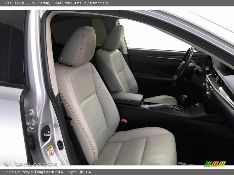 Silver Lining Metallic / Parchment 2015 Lexus ES 350 Sedan
