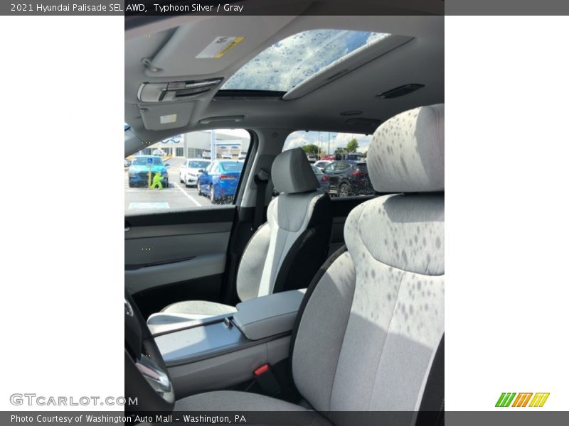 Typhoon Silver / Gray 2021 Hyundai Palisade SEL AWD