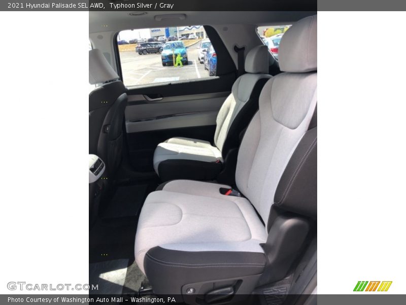 Typhoon Silver / Gray 2021 Hyundai Palisade SEL AWD
