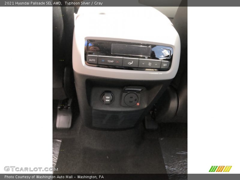 Typhoon Silver / Gray 2021 Hyundai Palisade SEL AWD