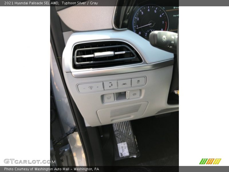 Typhoon Silver / Gray 2021 Hyundai Palisade SEL AWD