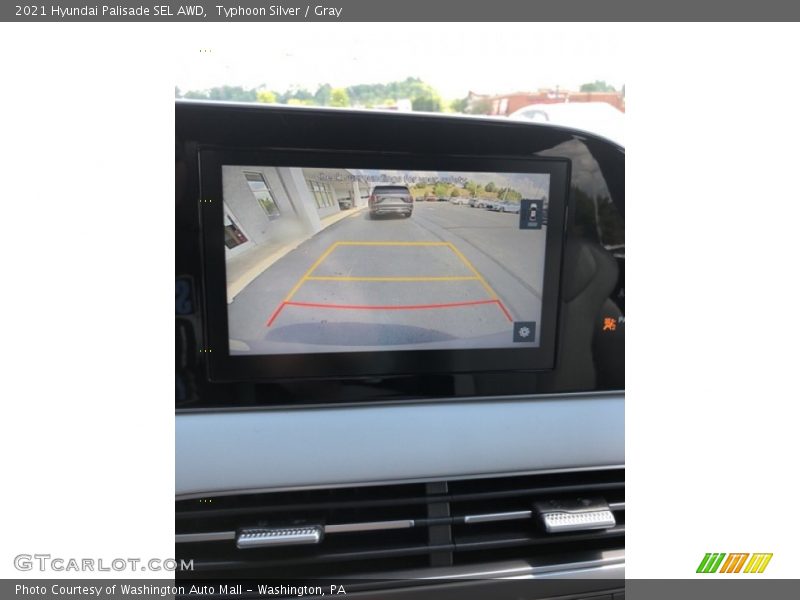 Typhoon Silver / Gray 2021 Hyundai Palisade SEL AWD