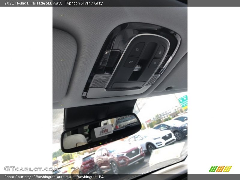 Typhoon Silver / Gray 2021 Hyundai Palisade SEL AWD