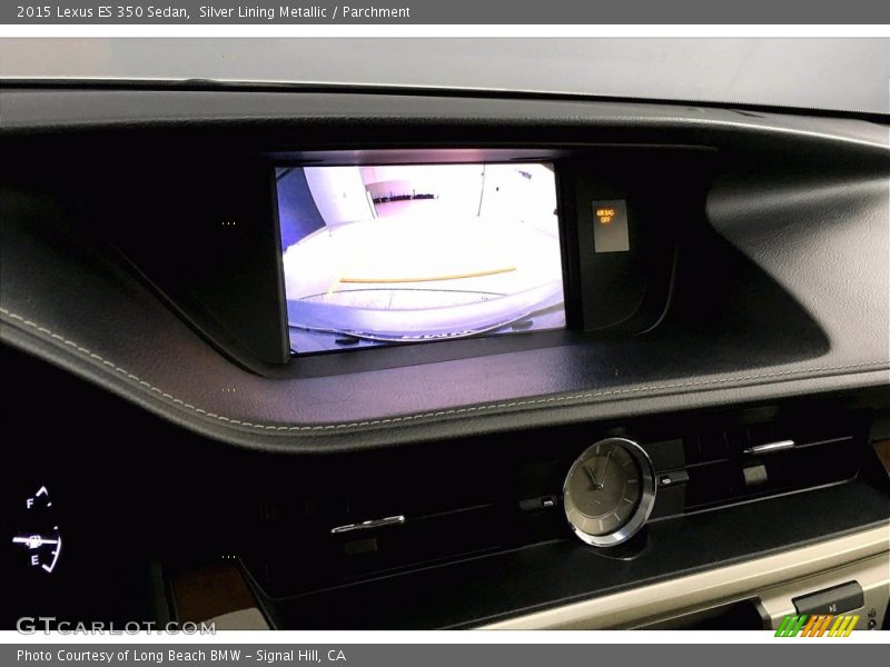 Silver Lining Metallic / Parchment 2015 Lexus ES 350 Sedan