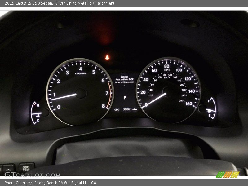  2015 ES 350 Sedan 350 Sedan Gauges