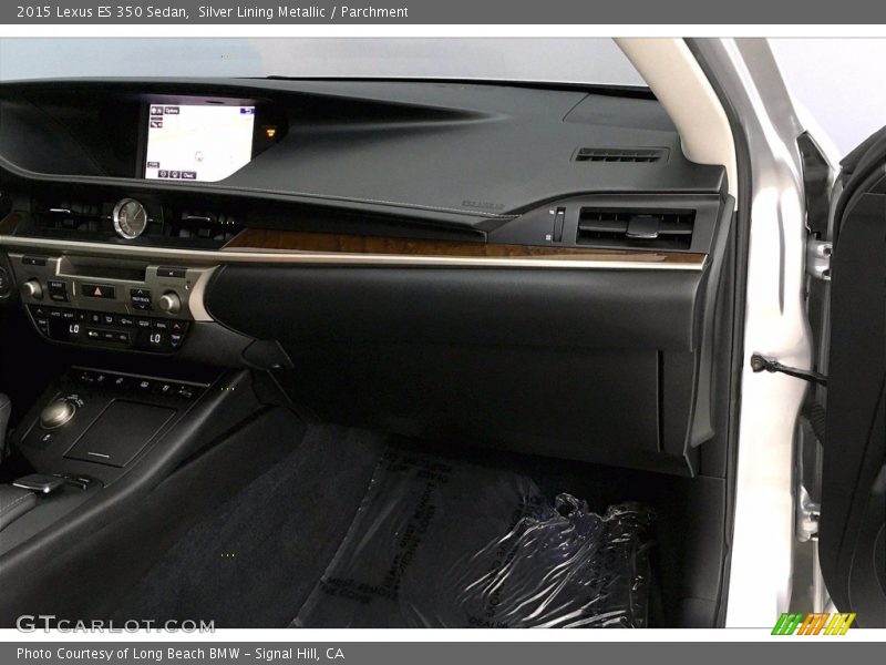 Silver Lining Metallic / Parchment 2015 Lexus ES 350 Sedan