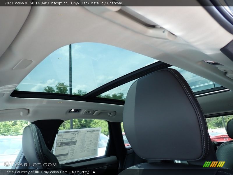 Sunroof of 2021 XC60 T6 AWD Inscription