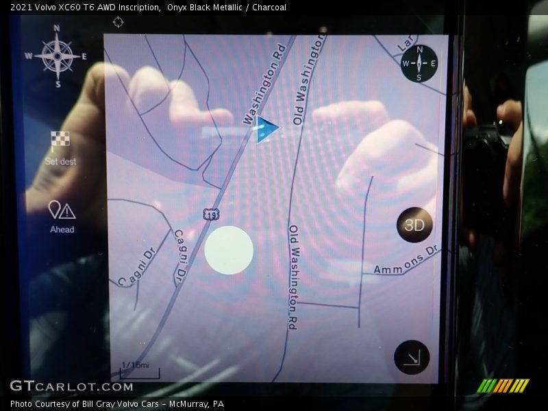 Navigation of 2021 XC60 T6 AWD Inscription