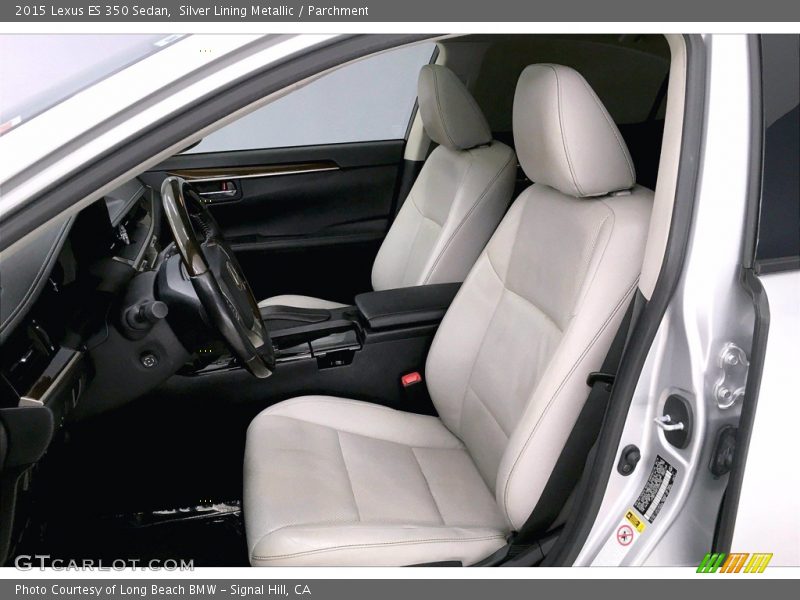 Front Seat of 2015 ES 350 Sedan