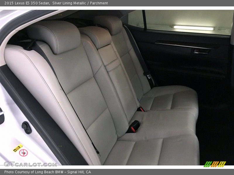 Silver Lining Metallic / Parchment 2015 Lexus ES 350 Sedan