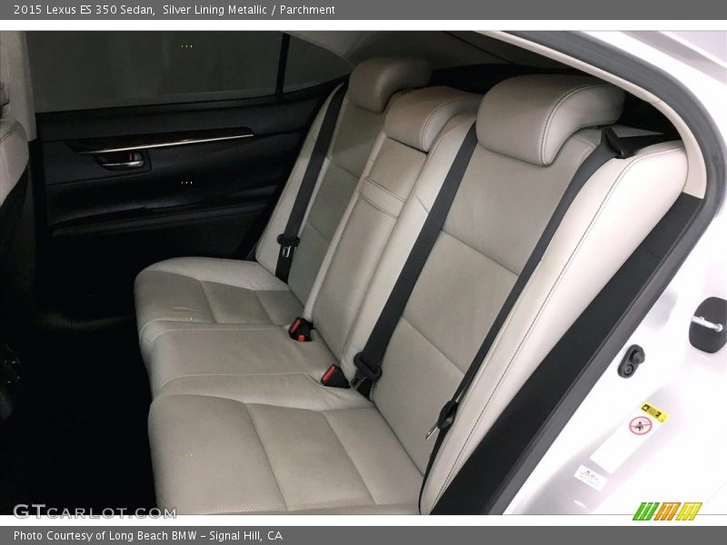 Silver Lining Metallic / Parchment 2015 Lexus ES 350 Sedan