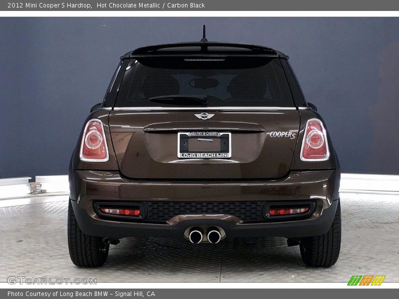 Hot Chocolate Metallic / Carbon Black 2012 Mini Cooper S Hardtop