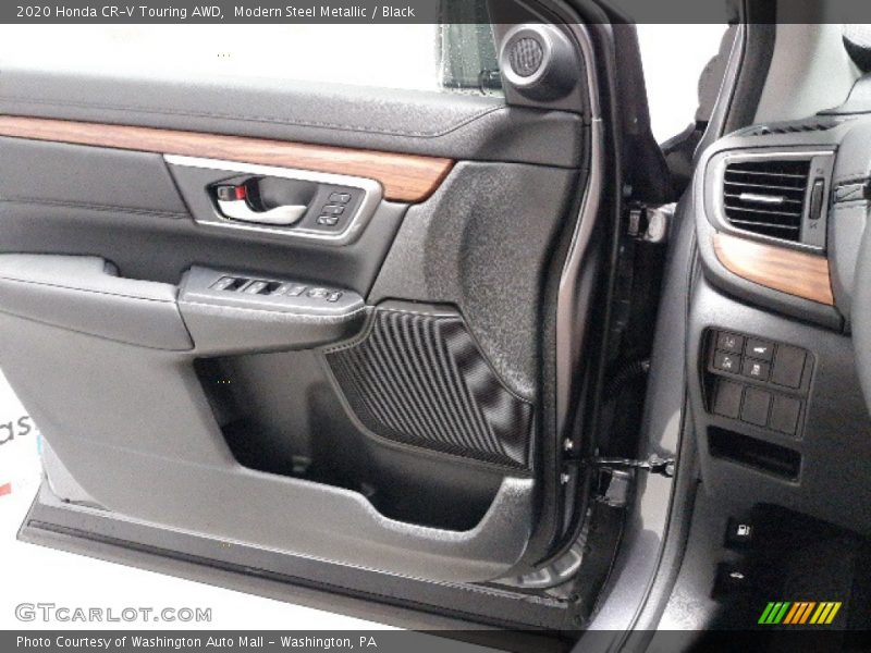 Modern Steel Metallic / Black 2020 Honda CR-V Touring AWD