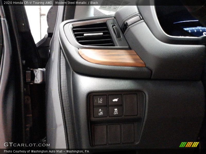 Modern Steel Metallic / Black 2020 Honda CR-V Touring AWD