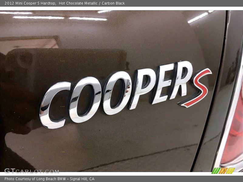 Hot Chocolate Metallic / Carbon Black 2012 Mini Cooper S Hardtop