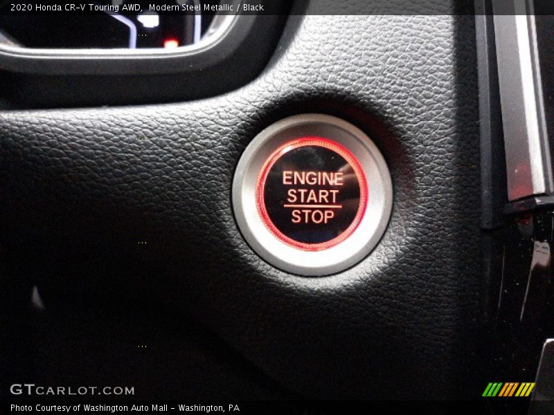 Modern Steel Metallic / Black 2020 Honda CR-V Touring AWD