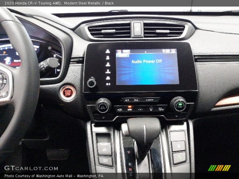 Modern Steel Metallic / Black 2020 Honda CR-V Touring AWD