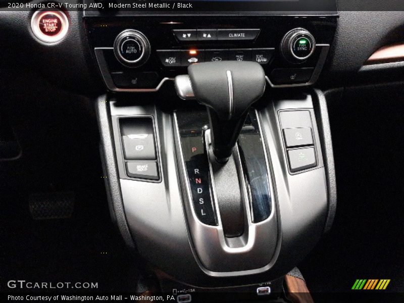 Modern Steel Metallic / Black 2020 Honda CR-V Touring AWD