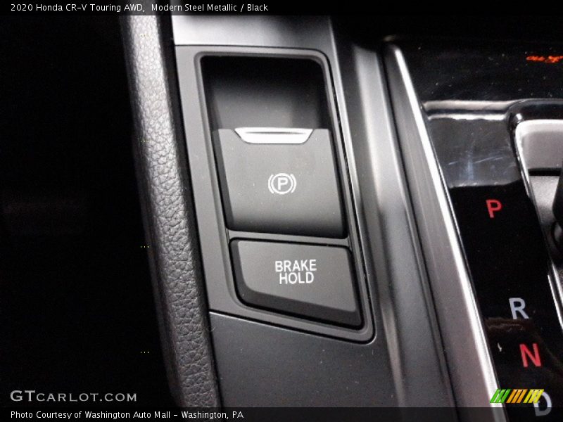 Modern Steel Metallic / Black 2020 Honda CR-V Touring AWD