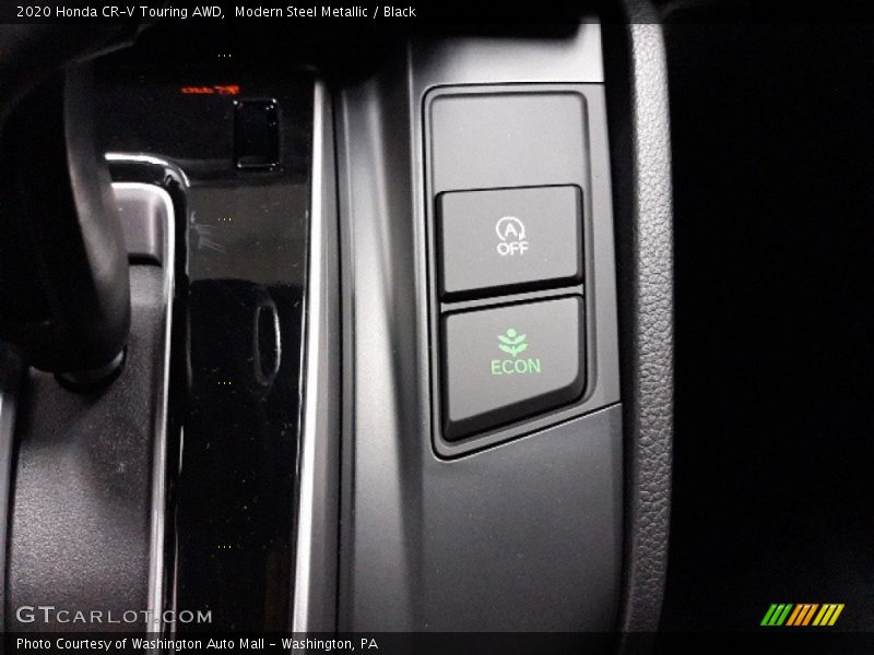 Modern Steel Metallic / Black 2020 Honda CR-V Touring AWD