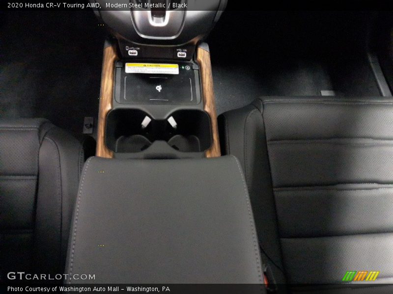 Modern Steel Metallic / Black 2020 Honda CR-V Touring AWD