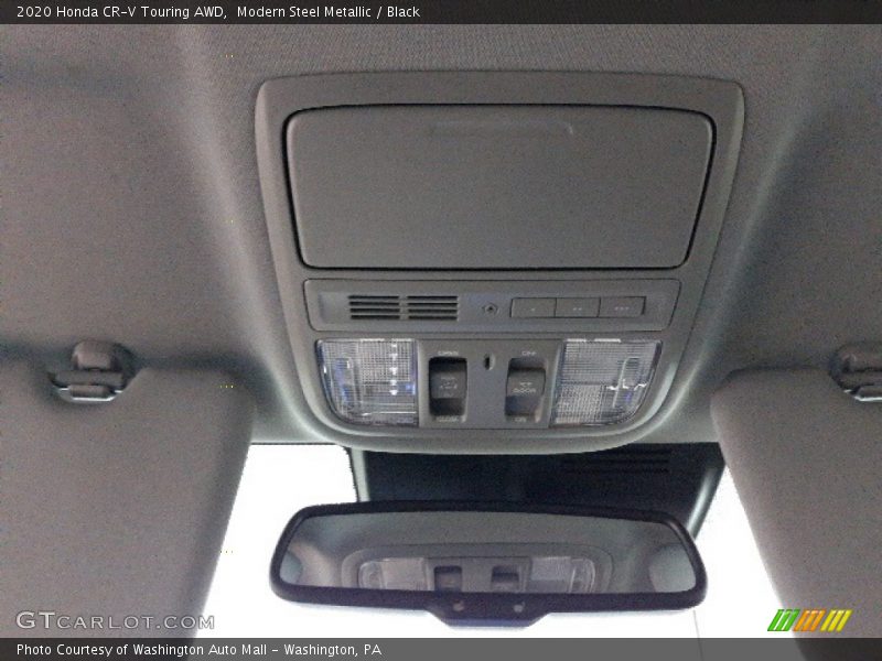 Modern Steel Metallic / Black 2020 Honda CR-V Touring AWD