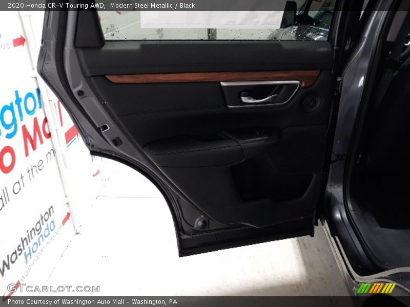 Modern Steel Metallic / Black 2020 Honda CR-V Touring AWD