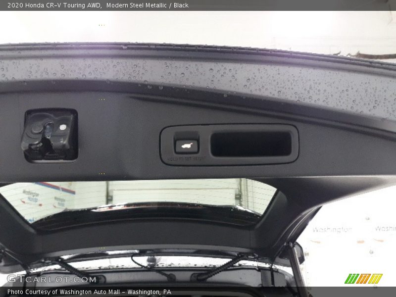Modern Steel Metallic / Black 2020 Honda CR-V Touring AWD