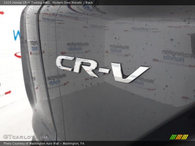 Modern Steel Metallic / Black 2020 Honda CR-V Touring AWD
