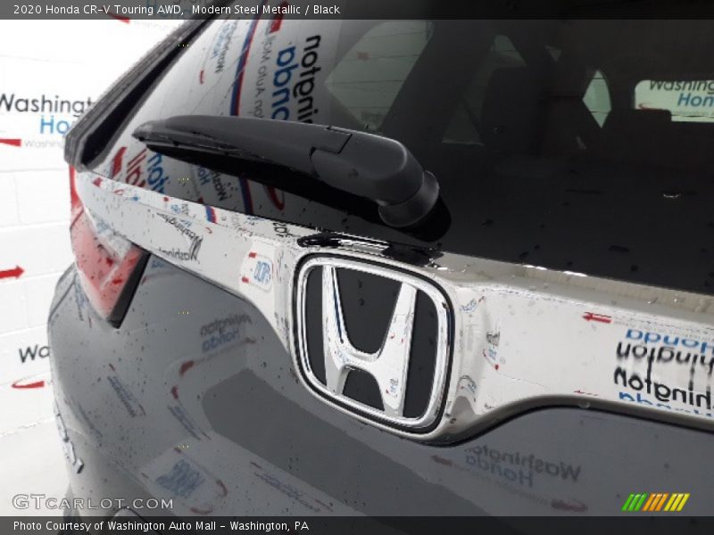 Modern Steel Metallic / Black 2020 Honda CR-V Touring AWD