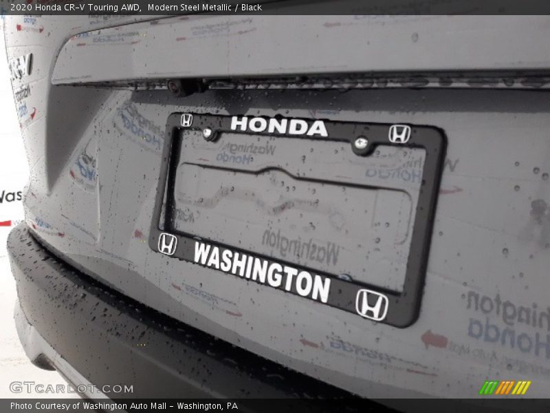 Modern Steel Metallic / Black 2020 Honda CR-V Touring AWD