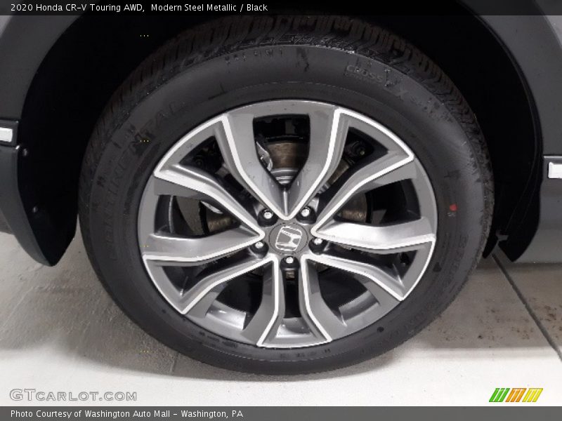 Modern Steel Metallic / Black 2020 Honda CR-V Touring AWD