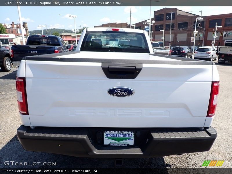 Oxford White / Medium Earth Gray 2020 Ford F150 XL Regular Cab