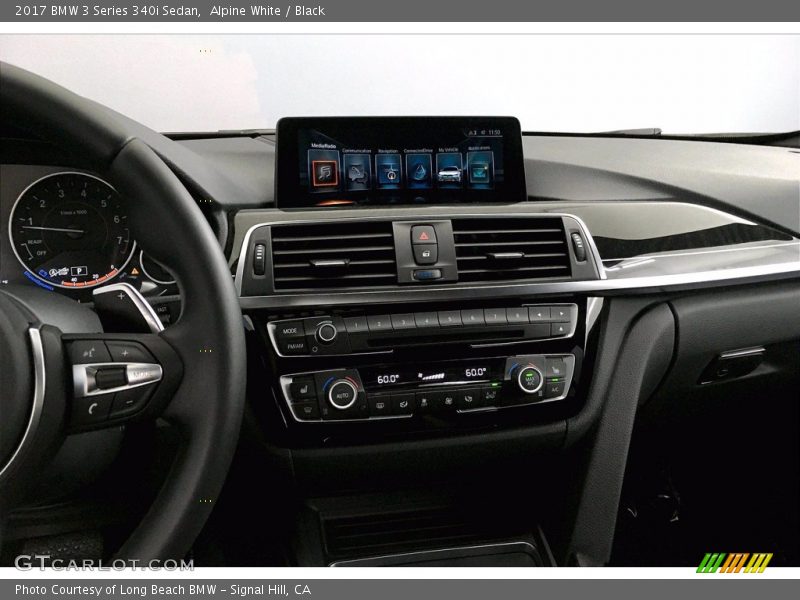 Alpine White / Black 2017 BMW 3 Series 340i Sedan