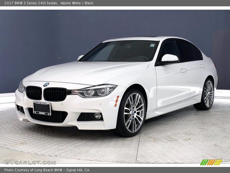 Alpine White / Black 2017 BMW 3 Series 340i Sedan