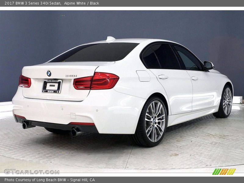 Alpine White / Black 2017 BMW 3 Series 340i Sedan