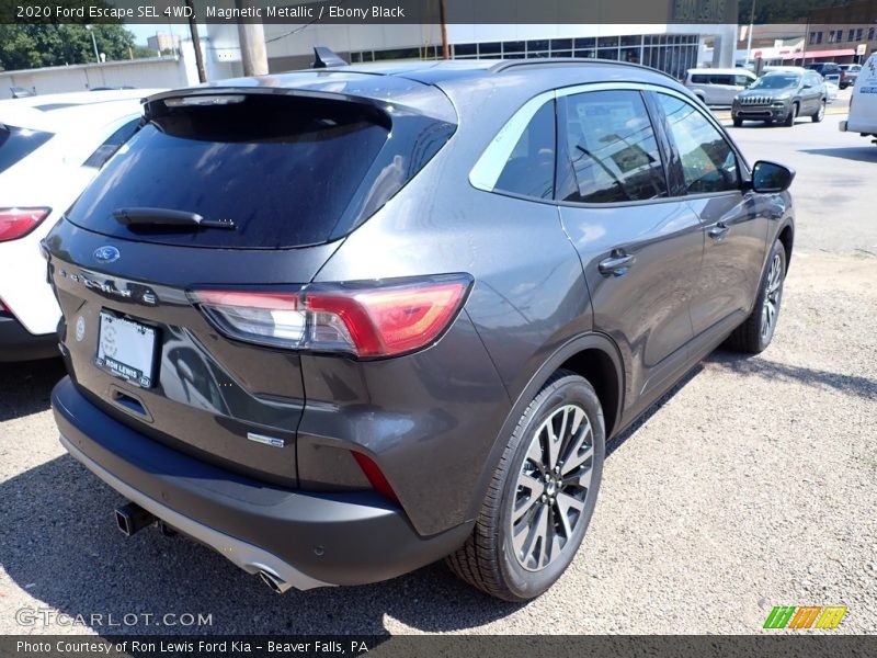 Magnetic Metallic / Ebony Black 2020 Ford Escape SEL 4WD