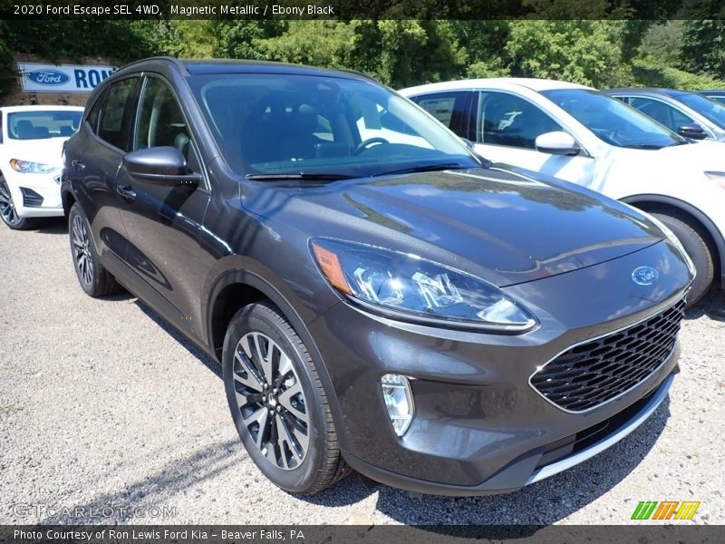 Magnetic Metallic / Ebony Black 2020 Ford Escape SEL 4WD