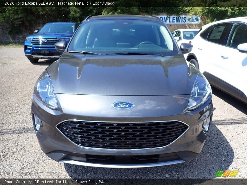 Magnetic Metallic / Ebony Black 2020 Ford Escape SEL 4WD