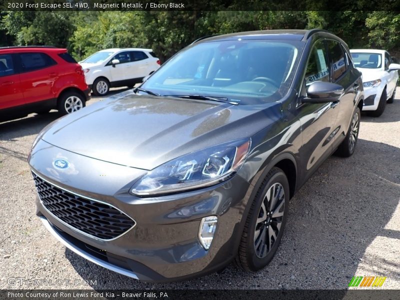 Magnetic Metallic / Ebony Black 2020 Ford Escape SEL 4WD