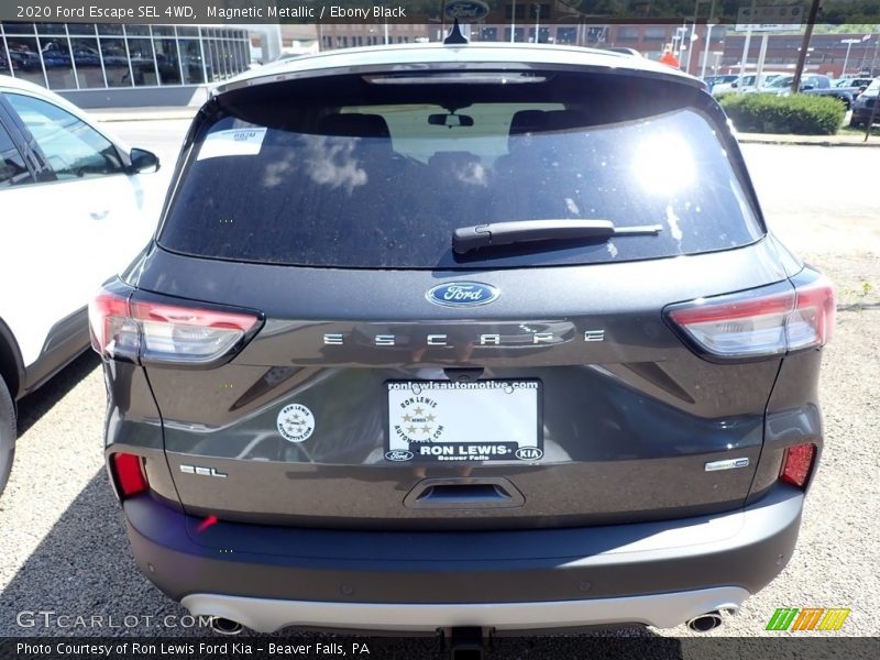 Magnetic Metallic / Ebony Black 2020 Ford Escape SEL 4WD