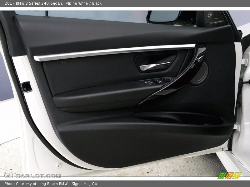 Alpine White / Black 2017 BMW 3 Series 340i Sedan