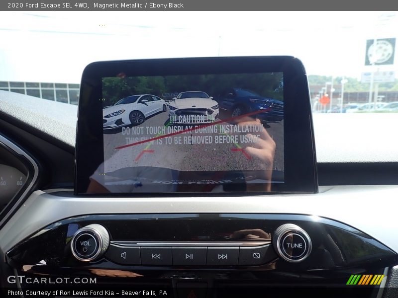 Magnetic Metallic / Ebony Black 2020 Ford Escape SEL 4WD