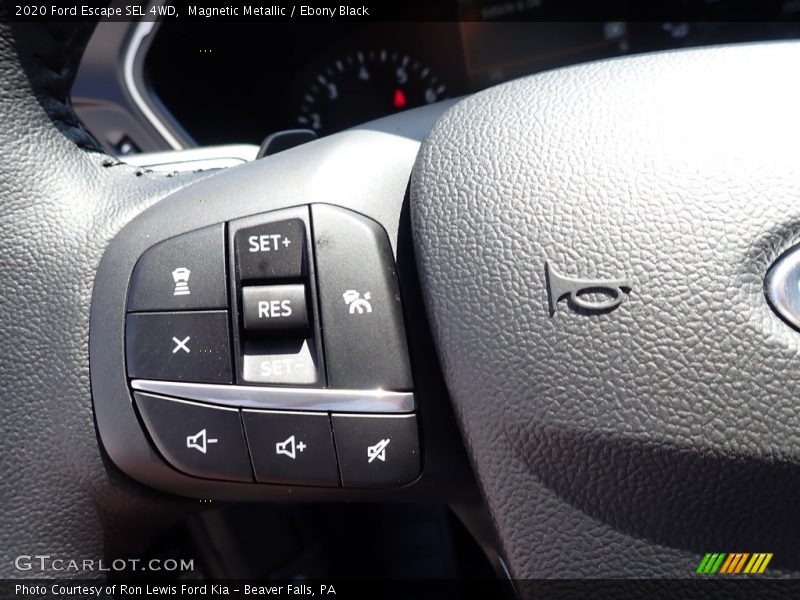 Magnetic Metallic / Ebony Black 2020 Ford Escape SEL 4WD