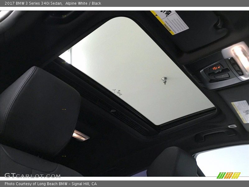 Alpine White / Black 2017 BMW 3 Series 340i Sedan