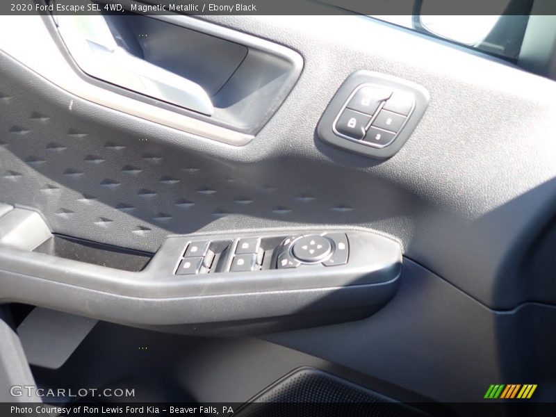 Magnetic Metallic / Ebony Black 2020 Ford Escape SEL 4WD