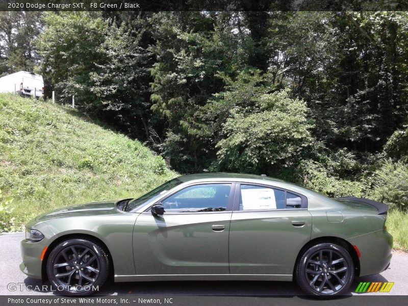 F8 Green / Black 2020 Dodge Charger SXT